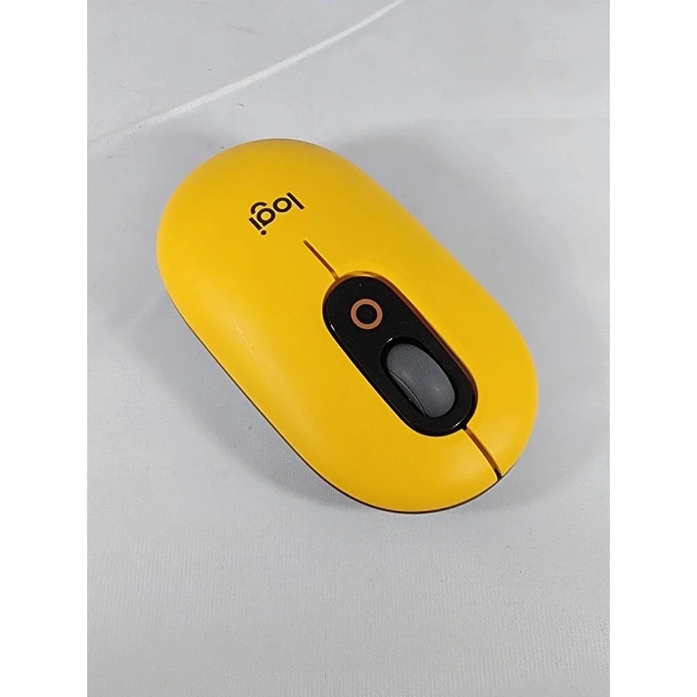 Logitech POP Bluetooth Mouse with Customizable Emojis for Windows and Mac
